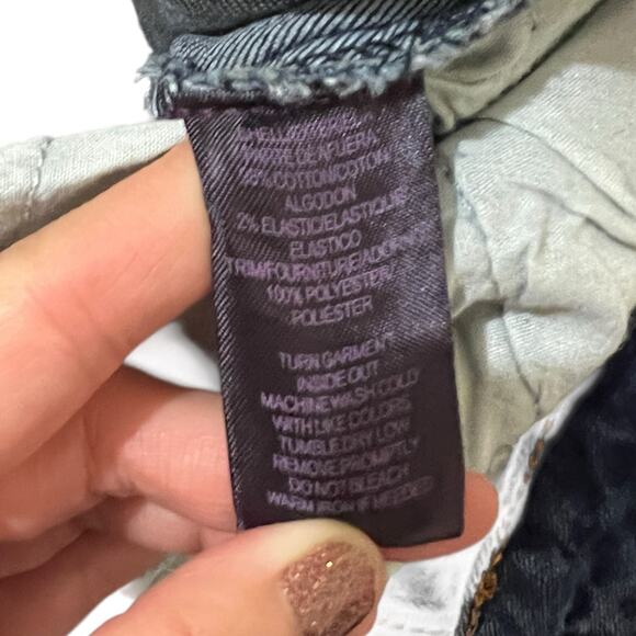 Hale Bob (26) Slight Knee Distressing 5 Pocket Medium Wash Skinny Jeans - Picture 9 of 10